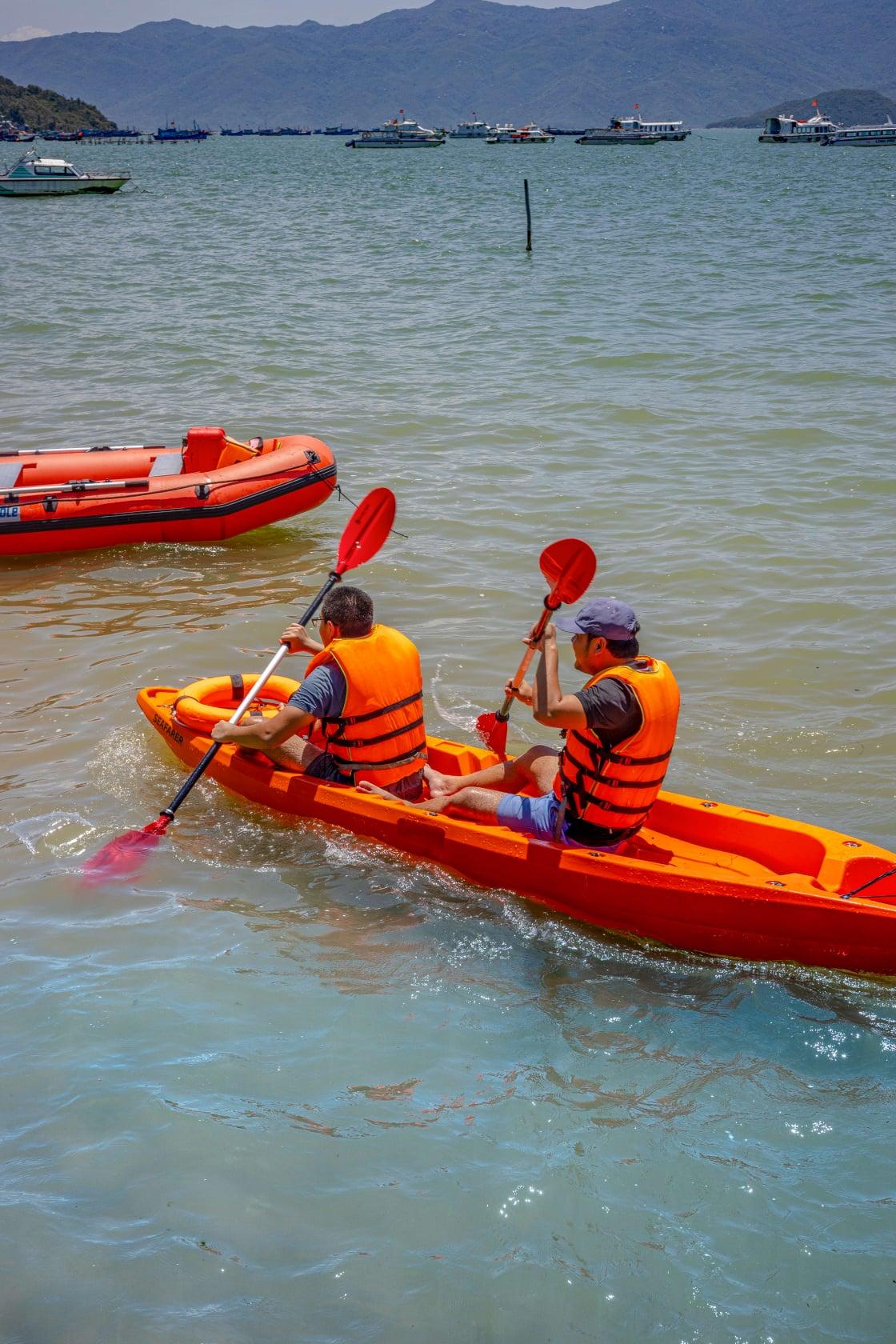 Chèo Kayak